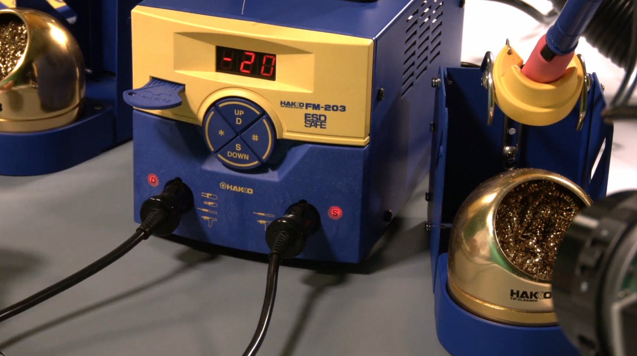 Hakko FM203 Soldering Station Review ElectronicsHacks