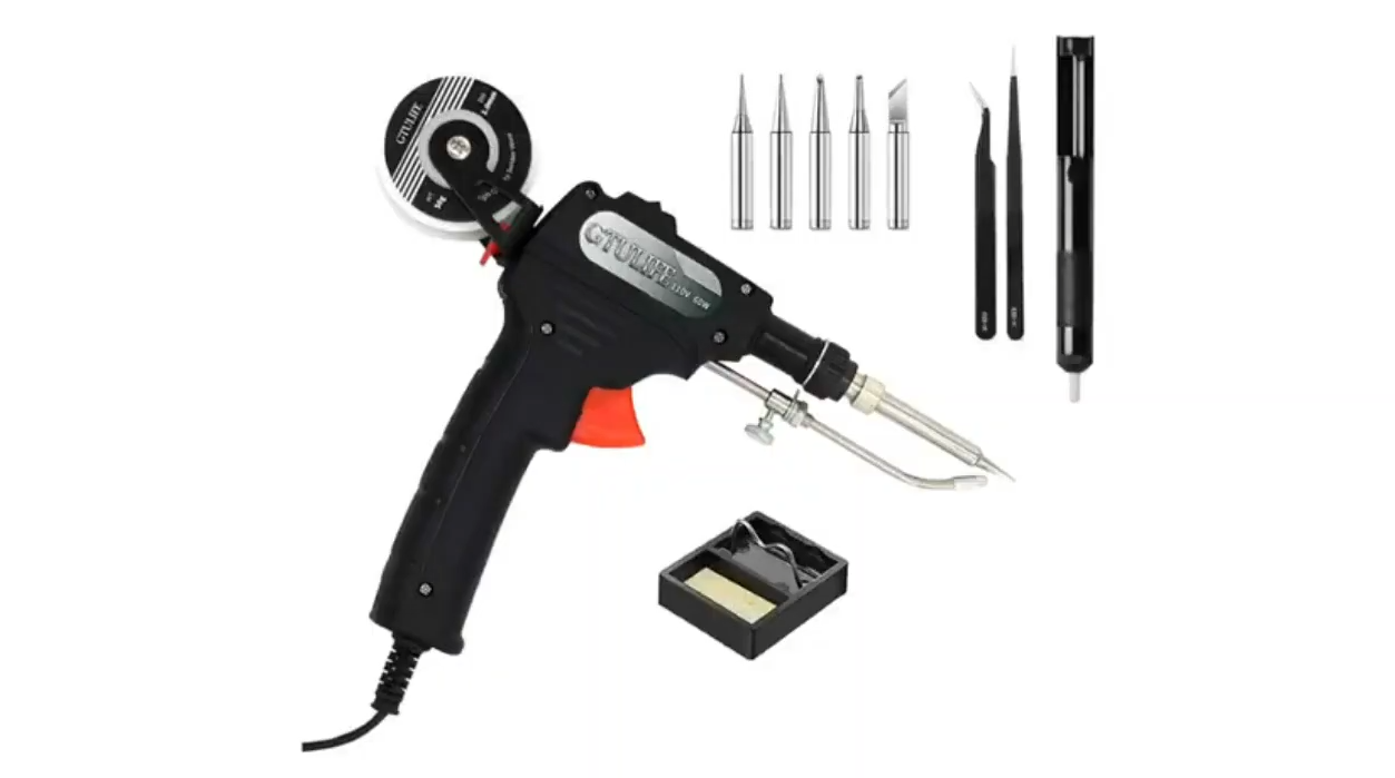 Weller D650 Industrial Soldering Gun Review ElectronicsHacks