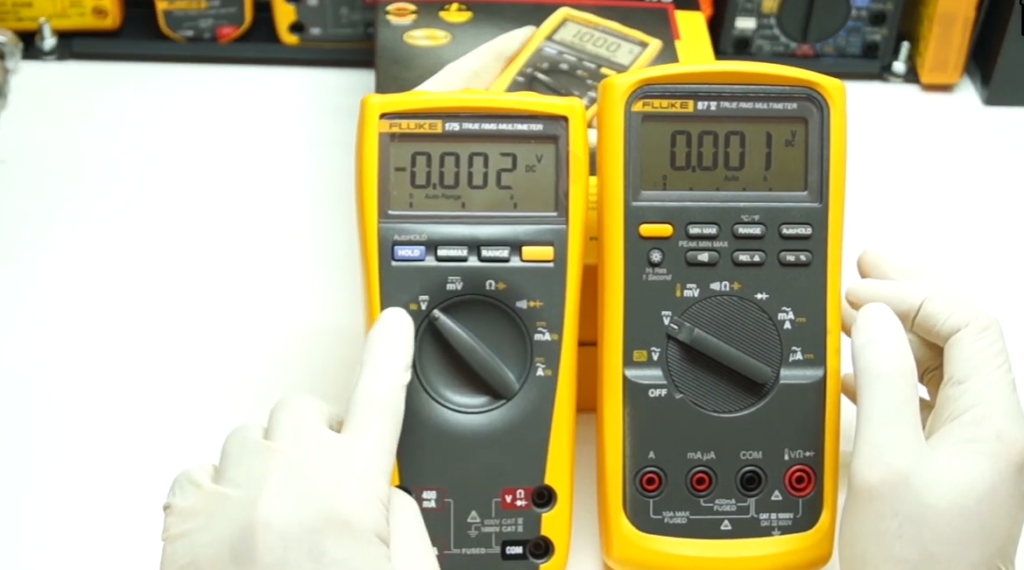 Comparison of Fluke 179 and 87V Multimeters