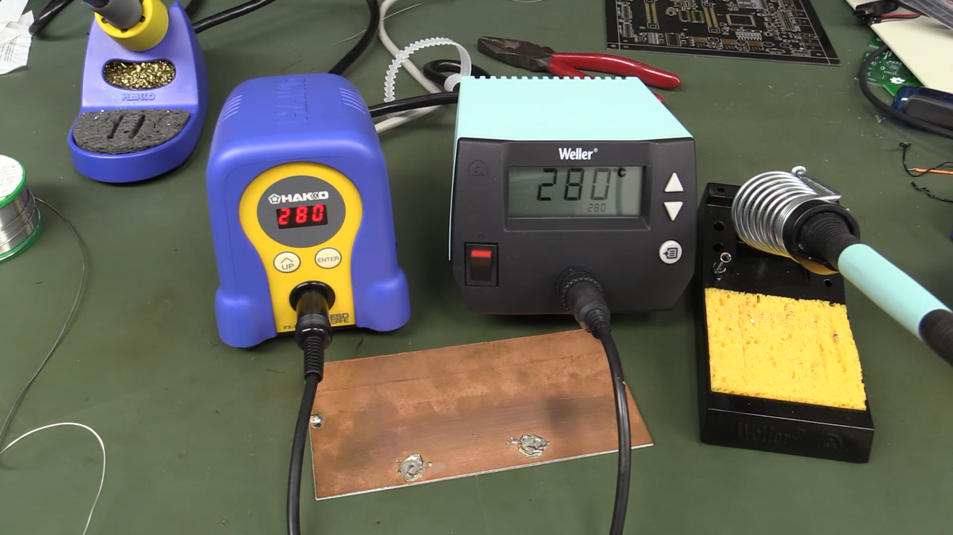 Hakko vs. Weller Soldering Stations Which is Better? ElectronicsHacks