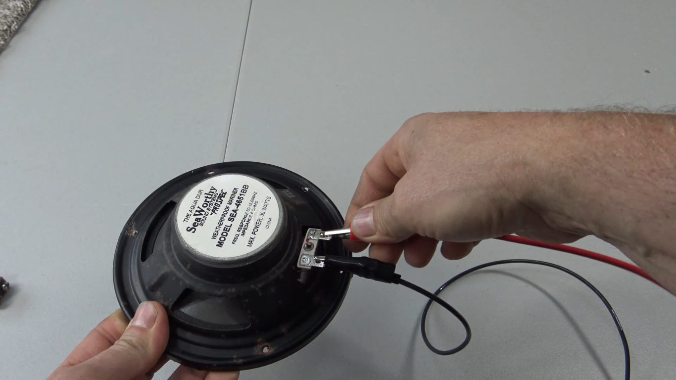 How to Identify Positive and Negative Speaker Wires With a Multimeter