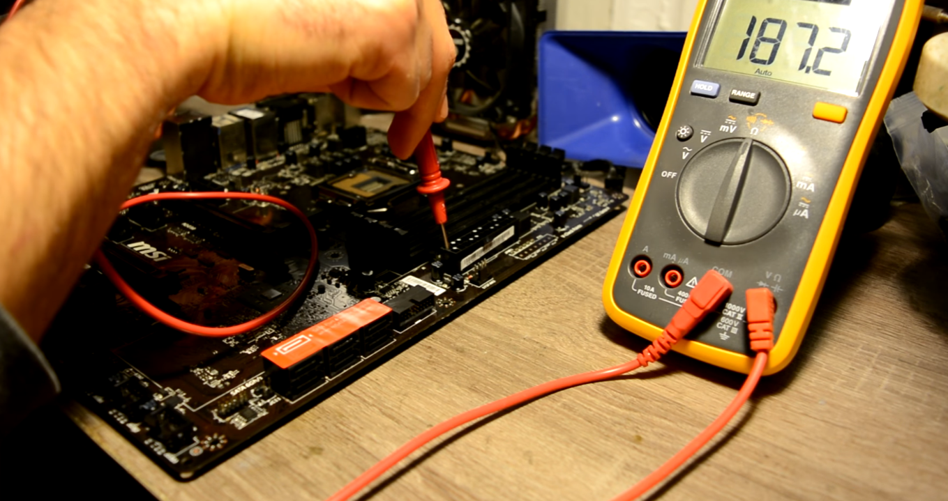 How to Test a Motherboard With a Multimeter? ElectronicsHacks