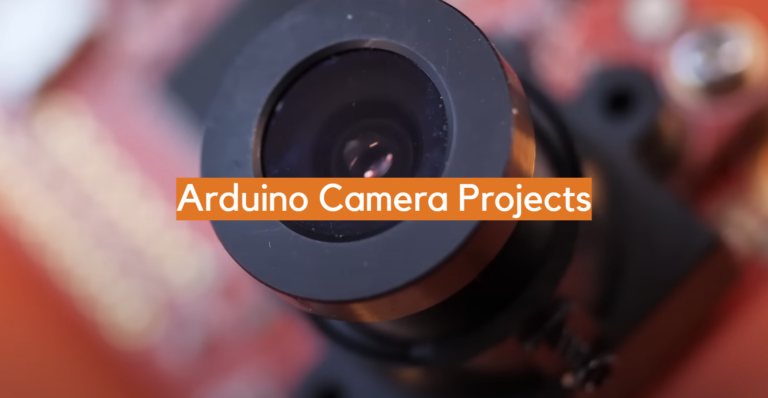 Arduino Camera Projects - ElectronicsHacks
