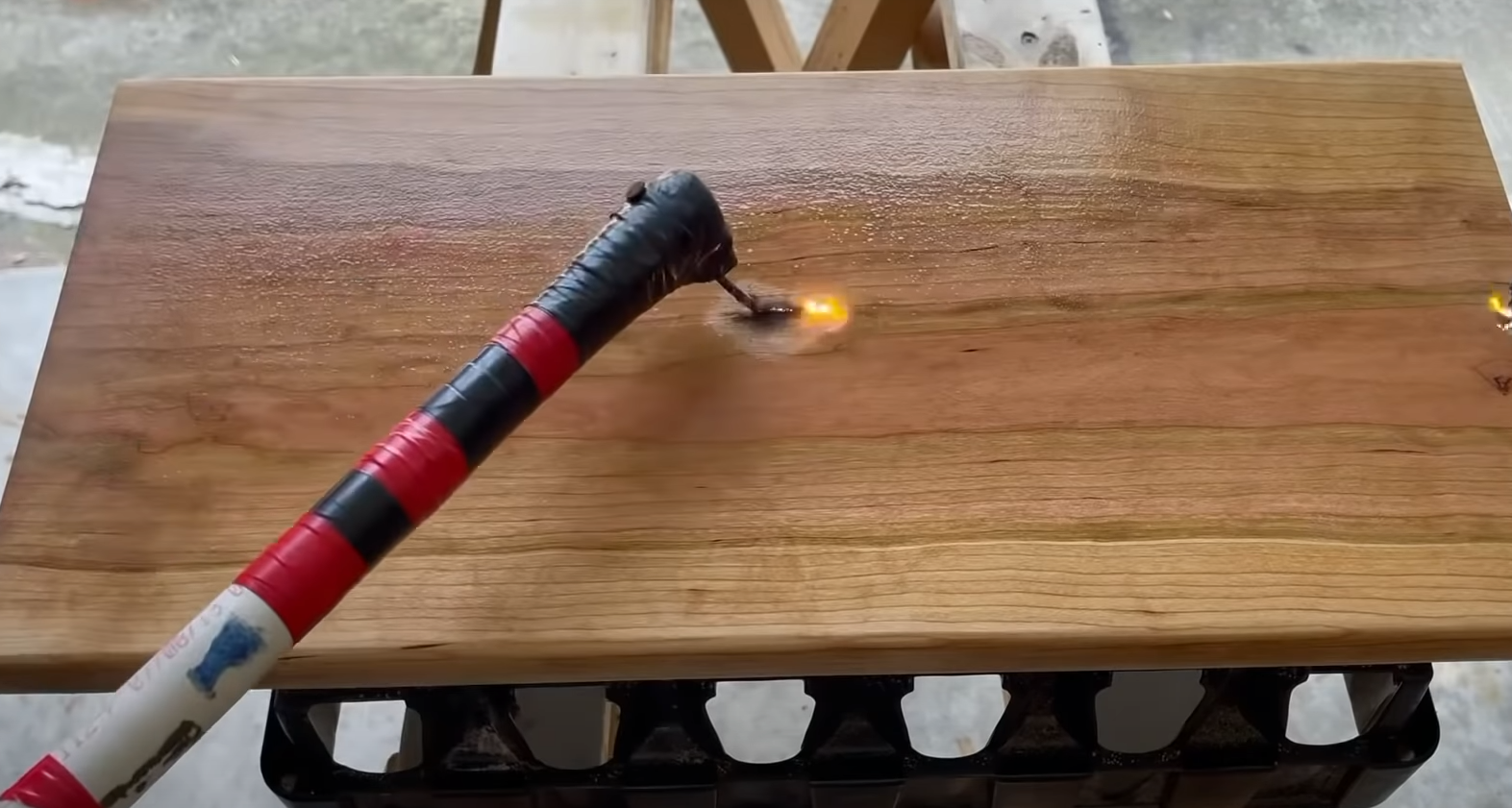How to Burn Wood With a Battery Charger? ElectronicsHacks